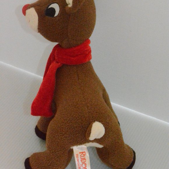 Dan Dee Rudolph Plush Christmas Lovey Soft Toy 9" - Picture 4 of 9